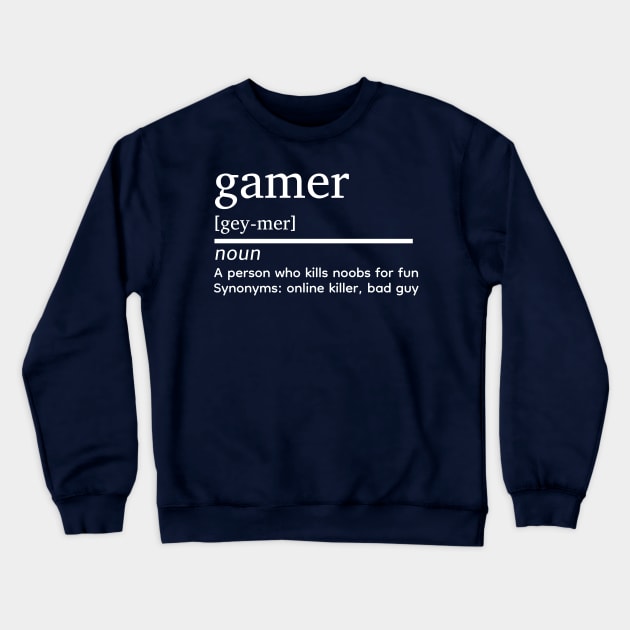 Gamer Crewneck Sweatshirt by Gamers Gear